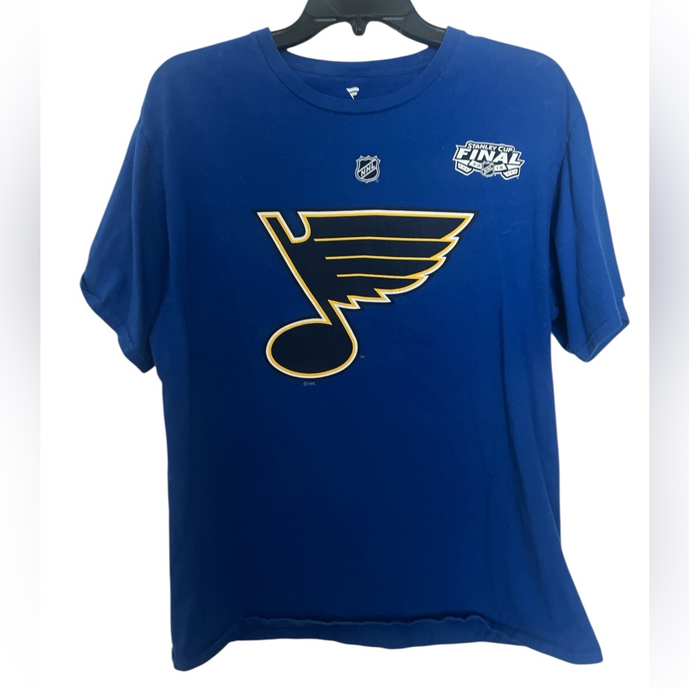 Men’s St. Louis Blues Jordan Binnington Name and Number T-Shirt